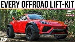 Forza Horizon 4 - EVERY Offroad Lift Kit In Forza Horizon 4