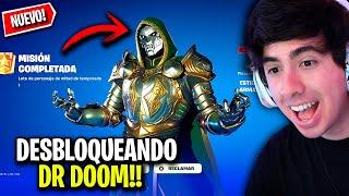 DESBLOQUEO al DR DOOM y su ARMADURA PANDORA en FORTNITE  JorgeIsaac115