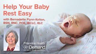 Princeton Health onDemand Help Your Baby Rest Easy