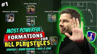 Most Powerful Formation For All Playstyles In eFootball 2024  #1  Best Formation eFootball 24