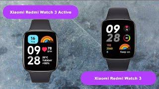 Xiaomi Redmi Watch 3 Active vs Xiaomi Redmi Watch 3