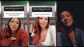 Candice patton answers the questions​ from fans on set The Flash season 8 episode 19 #145