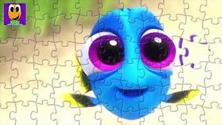 BARBIE DOLL Puzzle Games Kids Puzzels Jigsaws Jeux de Barbie toys for kids videos Finding Dory