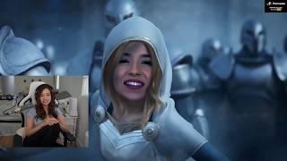 pokimane reacts to INTERS  League of Legends Cinematic by Dumbs