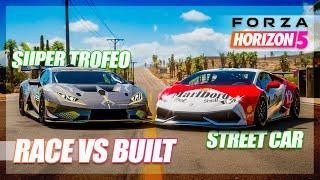 Forza Horizon 5 - Race vs Built Lamborghini Huracan