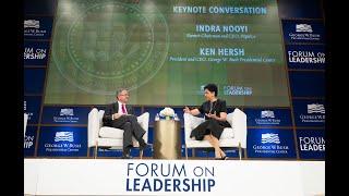 Forum on Leadership 2024 Indra Nooyi in conversation with Ken Hersh