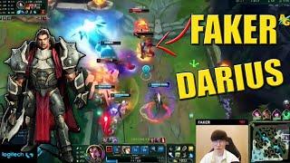 Faker Darius mid  T1 Faker Plays Darius Mid vs Akali