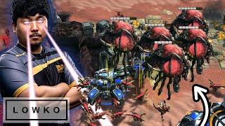 Darks MASS Zerg Transport with Nydus & Drops StarCraft 2