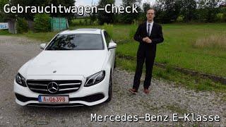 Mercedes-Benz E-Klasse E200 9-G-Tronic W213 Limousine Gebrauchtwagen-Check in 4K deutsch