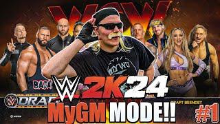 WIR BELEBEN WCW WIEDER  WWE 2K24 MYGM MODE #1