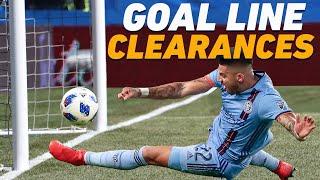 Saved Off The Line Unbelievable Drama  Crazy Goal Line Clearances