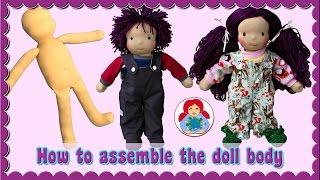 DIY  How to sew a Waldorf Doll Body Step by Step  Sami Doll Tutorials