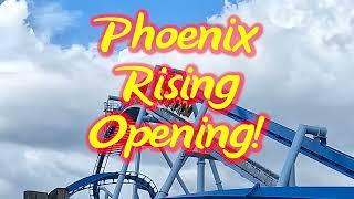 Breaking News - Busch Gardens Phoenix Rising Is Opening