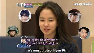 JI HYO USED TO CRUSH ON HYUN BIN × THE BEST HYUN BIN HANDSOME MOMENTS COMPILATION