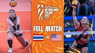  Thailand vs.  USA - Full Match  Women’s World Championship 2022