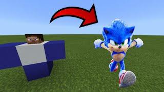 How to Spawn Sonic in Minecraft pe