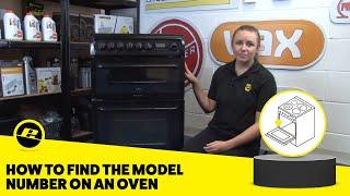 How to Find The Model Number on an Oven