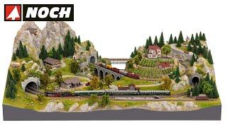 NOCH  Easy-Track Railway Route Kit Mittelberg Close-Ups