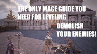 Bless Unleashed mage build guide  while leveling 