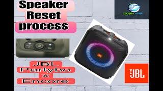 JBL Partybox Encore Essential Portable Party Speaker Reset Process