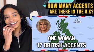 1 woman with 17 British Accents  How many more are there?