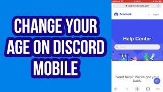 How to Change Your Age on Discord MobileTablet  Change Your Birth Date on Discord