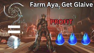 Aya Farming - Glaive Prime is Back  Warframe