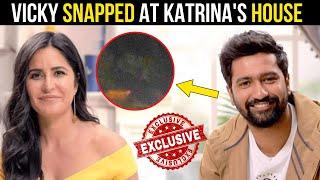 Vicky Kaushal visits rumoured GIRLFRIEND Katrina Kaif at her house  EXCLUSIVE footage