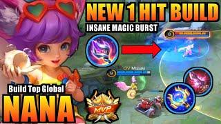 NANA BEST BUILD 2024  TOP GLOBAL NANA BUILD  NANA GAMEPLAY  MOBILE LEGENDS