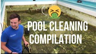 Satisfying pool cleaning compilation