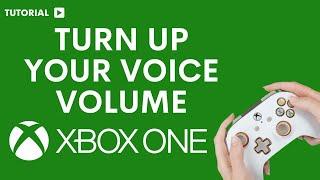 How to turn up volume on Xbox one