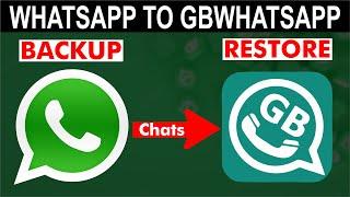 Normal WhatsApp to GbWhatsApp Backup Kaise Kare  100% Data Transfer