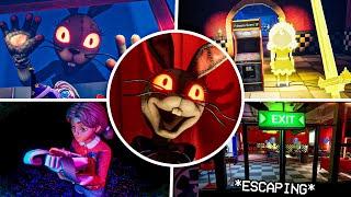 ALL SECRET & GOOD ENDINGS Vanny & Cassie  FNAF Help Wanted 2 All Endings Showcase