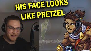 drututt Reaction to OhnePixel Calling him Pretzel Face