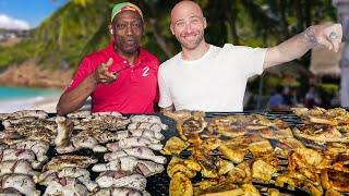 The Ultimate Grenada Street Food Tour Best Jerk Chicken in the Caribbean?