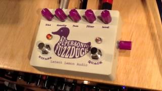 Latent Lemon Audio Supersonic Fuzz Duck demo