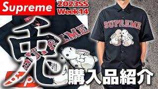 【Supreme 2023SS】Week14で超絶〇〇いいシャツを購入しました【Bunnies SS Work Shirt】