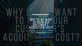 Why do we want to know our customer’s acquisition cost? Visit our website to learn more. #finance