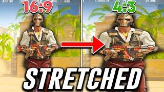 How to Play 43 STRETCHED Resolution in CS2  Tutorial