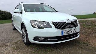 2015 Skoda Superb II Combi 2.0 TDI DSG 140 HP Test Drive