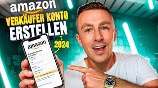 Amazon Seller Central Account erstellen 2024  Schritt für Schritt zum Amazon Verkäufer Konto