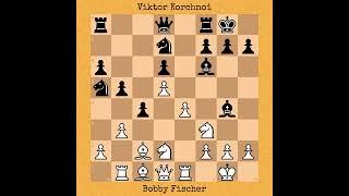 Bobby Fischer vs Viktor Korchnoi  Stockholm Interzonal 1962 #chess