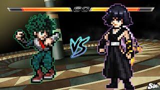 IZUKU MIDORYA SCHOOL UNIFORM VS SOI FON IN JUMP FORCE MUGEN