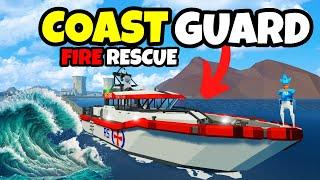 Boat Fire Rescue Mission  Stormworks Coast Guard