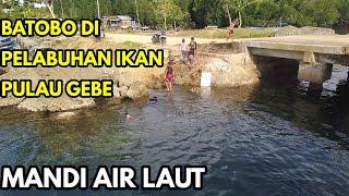 KEBIASAAN ANAK ANAK SERIBU PULAU DI PULAU GEBE