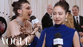 Jennie on Her Getting Ready Playlist for the Met Gala  Met Gala 2024 With Emma Chamberlain