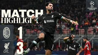 Reds secure comeback in the San Siro AC Milan 1-3 Liverpool  HIGHLIGHTS