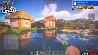 Best shader for MCPE 1.21  Low-End Version Of RDAK SHADERS  No Lag 100% Working In MCPE 1.21+