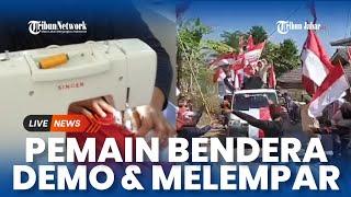 Sesama Pemain Bendera Cemburu Berujung Demo & Lempar Rumah di Garut