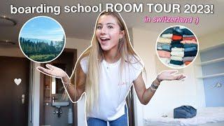 BOARDING SCHOOL IN SWITZERLAND ROOM TOUR 2023 *dorm tour*